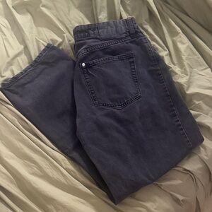 H&M Wide-Leg Jeans in Black